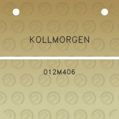 kollmorgen-012m406