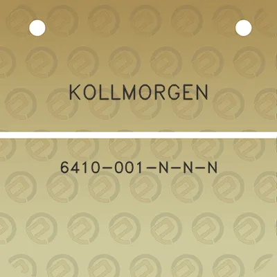 kollmorgen-6410-001-n-n-n