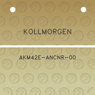 kollmorgen-akm42e-ancnr-00