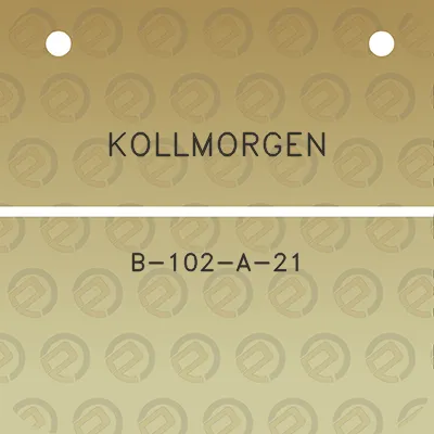 kollmorgen-b-102-a-21