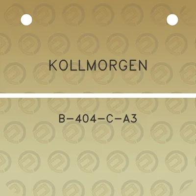 kollmorgen-b-404-c-a3