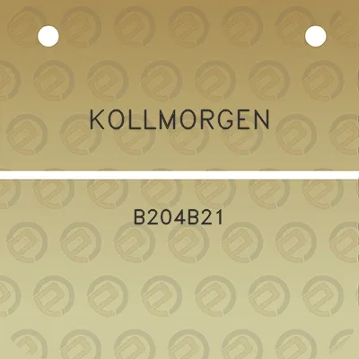 kollmorgen-b204b21