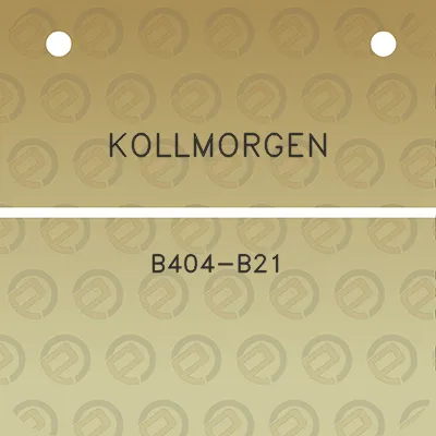 kollmorgen-b404-b21