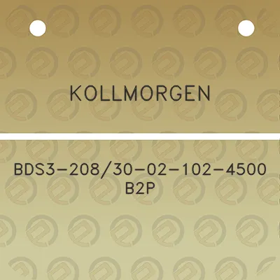 kollmorgen-bds3-20830-02-102-4500-b2p