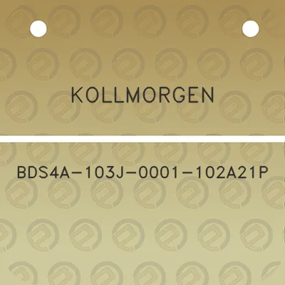 kollmorgen-bds4a-103j-0001-102a21p