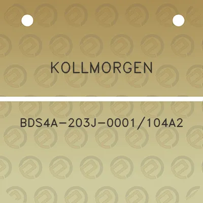 kollmorgen-bds4a-203j-0001104a2