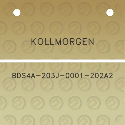 kollmorgen-bds4a-203j-0001-202a2