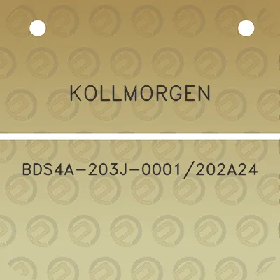 kollmorgen-bds4a-203j-0001202a24