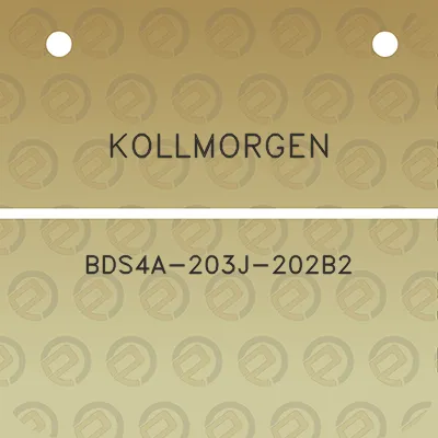 kollmorgen-bds4a-203j-202b2