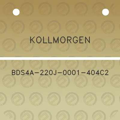 kollmorgen-bds4a-220j-0001-404c2