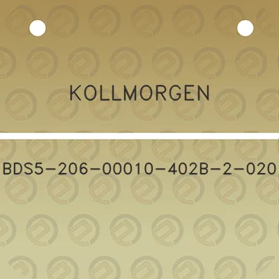 kollmorgen-bds5-206-00010-402b-2-020