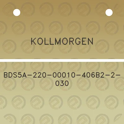 kollmorgen-bds5a-220-00010-406b2-2-030