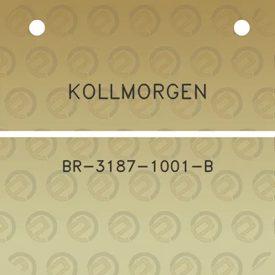 kollmorgen-br-3187-1001-b