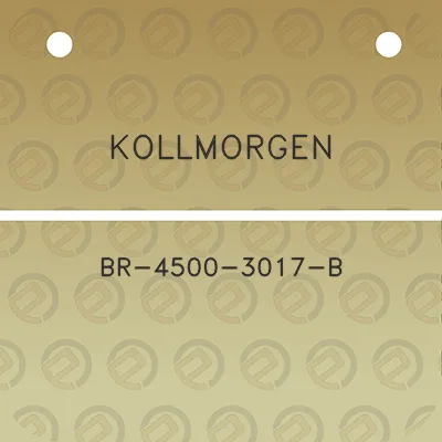 kollmorgen-br-4500-3017-b