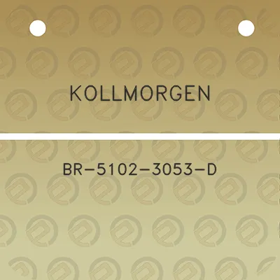 kollmorgen-br-5102-3053-d