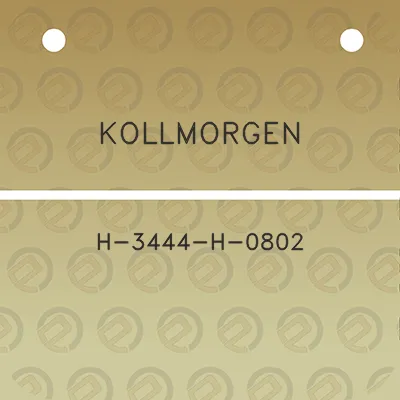 kollmorgen-h-3444-h-0802