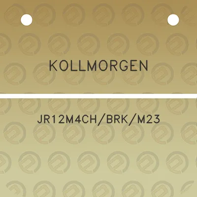 kollmorgen-jr12m4chbrkm23