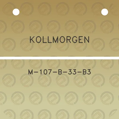 kollmorgen-m-107-b-33-b3