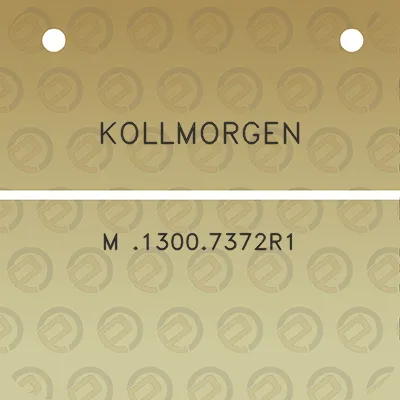 kollmorgen-m-13007372r1