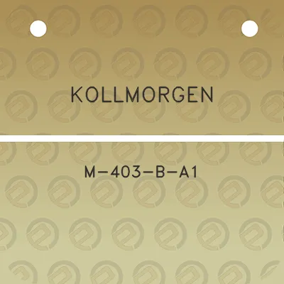 kollmorgen-m-403-b-a1