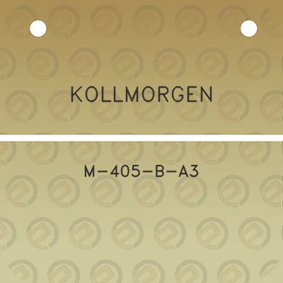 kollmorgen-m-405-b-a3