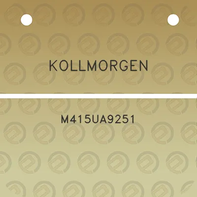 kollmorgen-m415ua9251