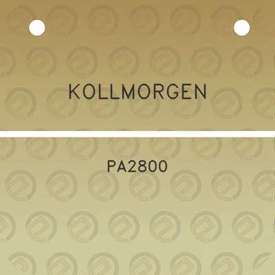 kollmorgen-pa2800