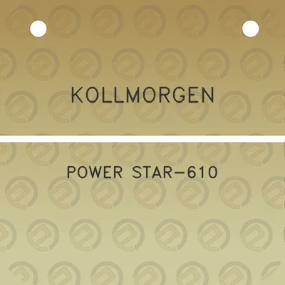 kollmorgen-power-star-610