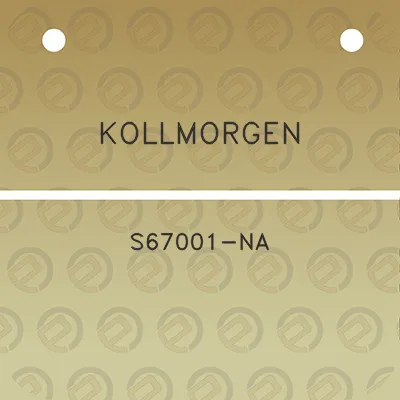 kollmorgen-s67001-na