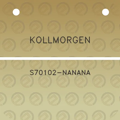 kollmorgen-s70102-nanana