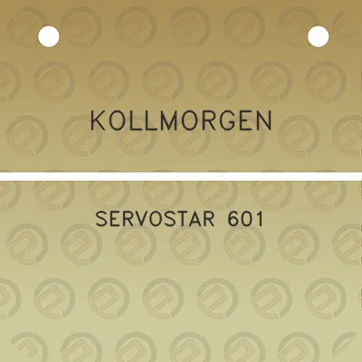 kollmorgen-servostar-601