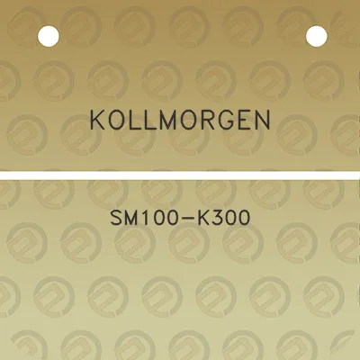 kollmorgen-sm100-k300