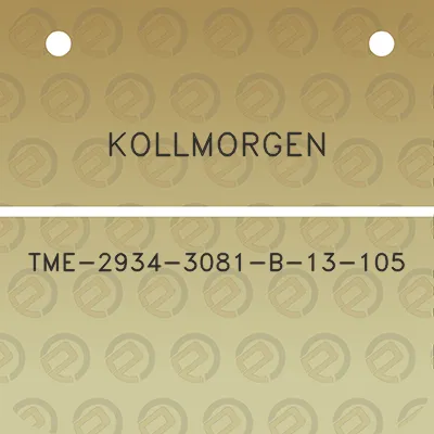 kollmorgen-tme-2934-3081-b-13-105