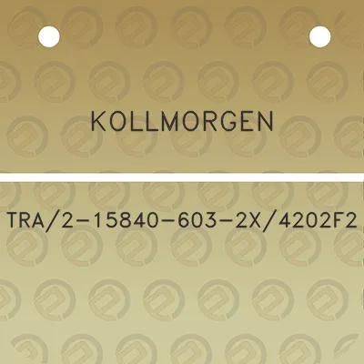 kollmorgen-tra2-15840-603-2x4202f2