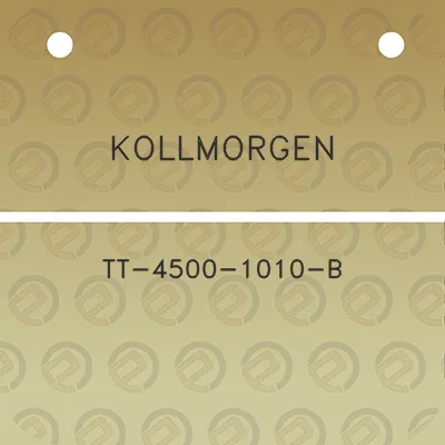 kollmorgen-tt-4500-1010-b