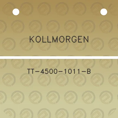 kollmorgen-tt-4500-1011-b