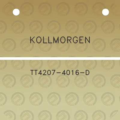 kollmorgen-tt4207-4016-d