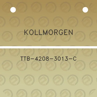 kollmorgen-ttb-4208-3013-c