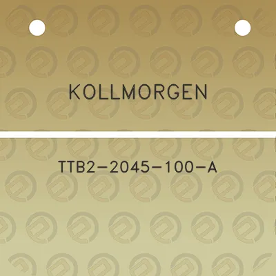 kollmorgen-ttb2-2045-100-a