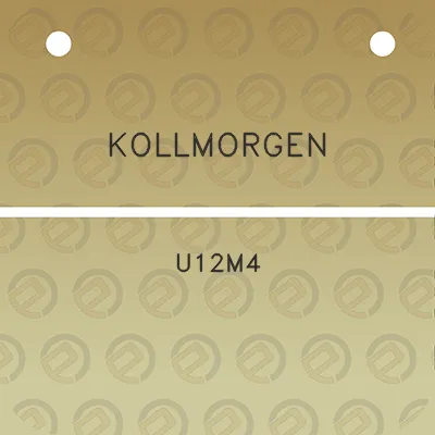 kollmorgen-u12m4