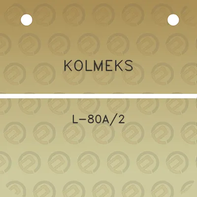 kolmeks-l-80a2