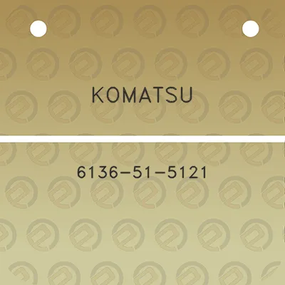 komatsu-6136-51-5121