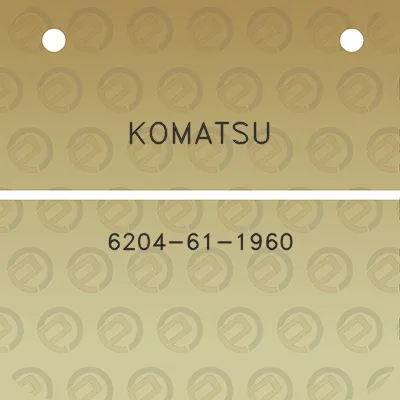 komatsu-6204-61-1960