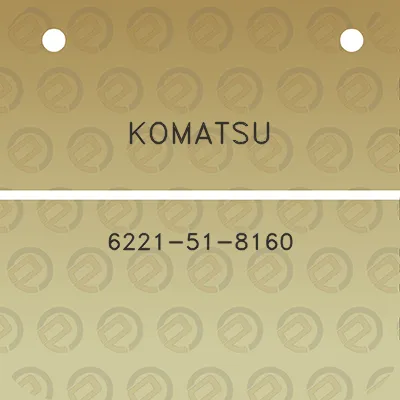 komatsu-6221-51-8160