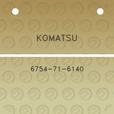 komatsu-6754-71-6140