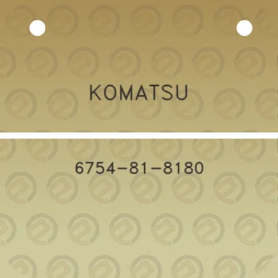 komatsu-6754-81-8180