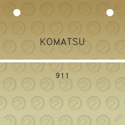 komatsu-911