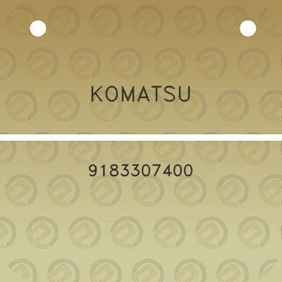 komatsu-9183307400