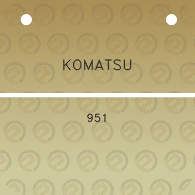 komatsu-951