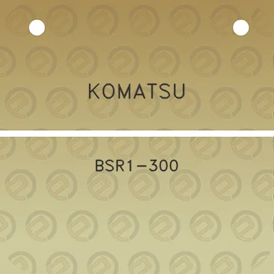 komatsu-bsr1-300